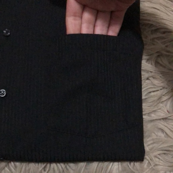 Like New Mens Van Heiden Satin Stripe ClassFit Shirt-Cotton/Poly-15.5/34/35 - Picture 4 of 15